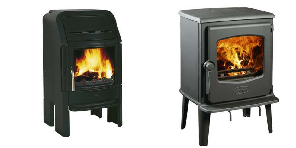 TRADISJONELLE OVNER: Til venstre: Jøtul F220. Effekt: 3,4 til 9 kW. Størrelse: 76x43x44 cm. Vekt: 124 kg Vedlengde: 40 cm. Røykuttak diameter: 12,5 cm. Pris: 11 590 kroner. Produsent: Jøtul. Til høyre: Dovre 525. Effekt: 2,5 til 7 kW. Størrelse: 75x52x47cm. Vekt: 125 kg. Vedlengde: 40 cm. Røykuttak diameter: 15 cm. Pris: 9500 kroner. Produsent: Dovre TRADISJONELLE OVNER: Til venstre: Jøtul F220. Effekt: 3,4 til 9 kW. Størrelse: 76x43x44 cm. Vekt: 124 kg Vedlengde: 40 cm. Røykuttak diameter: 12,5 cm. Pris: 11 590 kroner. Produsent: Jøtul. Til høyre: Dovre 525. Effekt: 2,5 til 7 kW. Størrelse: 75x52x47cm. Vekt: 125 kg. Vedlengde: 40 cm. Røykuttak diameter: 15 cm. Pris: 9500 kroner. Produsent: Dovre