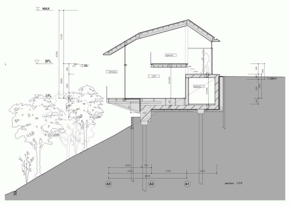 SLIK GJORDE DE: Slik står huset på tomten. SLIK GJORDE DE: Slik står huset på tomten.