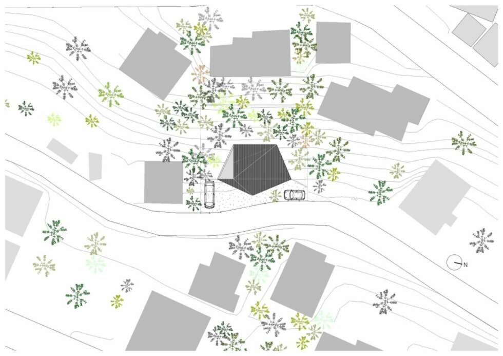 UTFORDRING: Det var arkitektene fra D.I.G Architects som fikk jobben med å utforme dette huset. UTFORDRING: Det var arkitektene fra D.I.G Architects som fikk jobben med å utforme dette huset.
