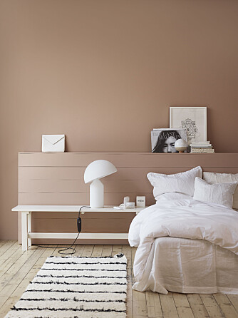 TERRACOTTA: Terracotta-farger er noe av det mest trendy som finnes om dagen, og kan godt få litt plass på soverommet. TERRACOTTA: Terracotta-farger er noe av det mest trendy som finnes om dagen, og kan godt få litt plass på soverommet.