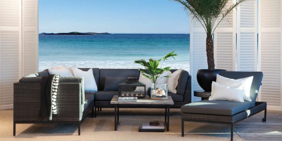 VEDLIKEHOLDSFRITT: Flotte og trendy møbler i loungestil til uteplassen fra Slettvoll. VEDLIKEHOLDSFRITT: Flotte og trendy møbler i loungestil til uteplassen fra Slettvoll.
