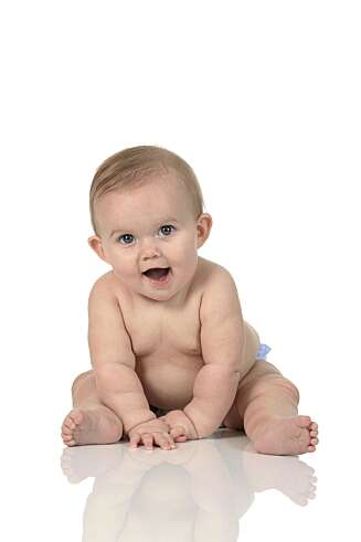 FOR TYKK: Noen mammaer tror babyen er for tjukk, tror andre at nurket er undervektig. Flertallet av norske småbarn følger normal vekstkurve. FOR TYKK: Noen mammaer tror babyen er for tjukk, tror andre at nurket er undervektig. Flertallet av norske småbarn følger normal vekstkurve.