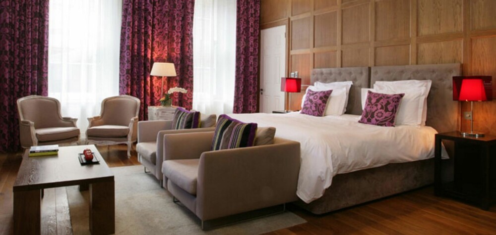 Sov godt på designhotellet Tiger Lily, som ligger i et gammelt Townhouse i New Town. Sov godt på designhotellet Tiger Lily, som ligger i et gammelt Townhouse i New Town.