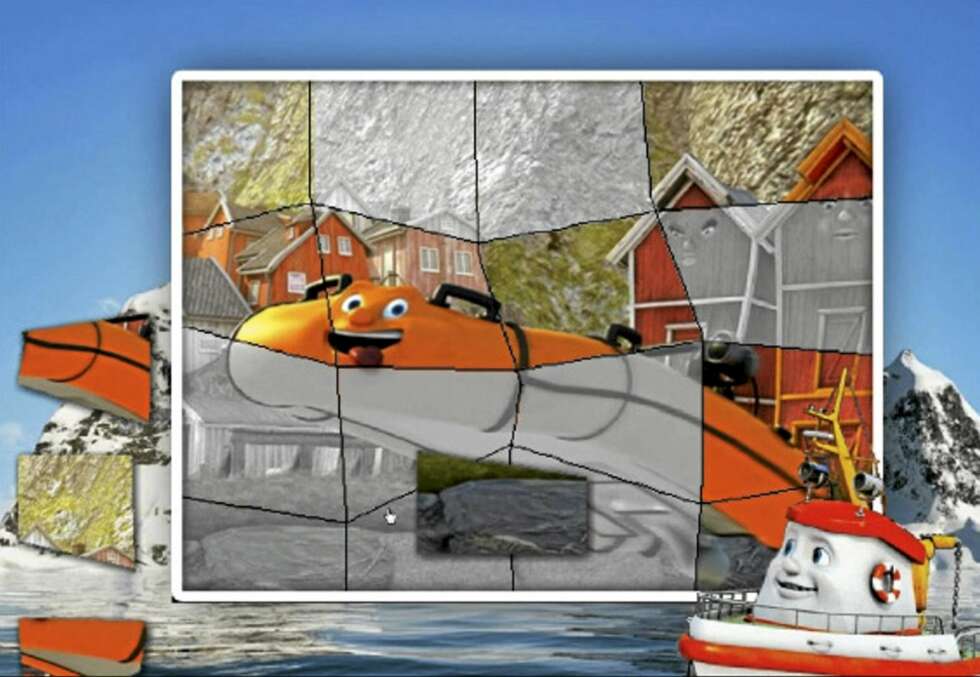 LEK OG LÆRING: Pusle med Elias er en oppgave. LEK OG LÆRING: Pusle med Elias er en oppgave.