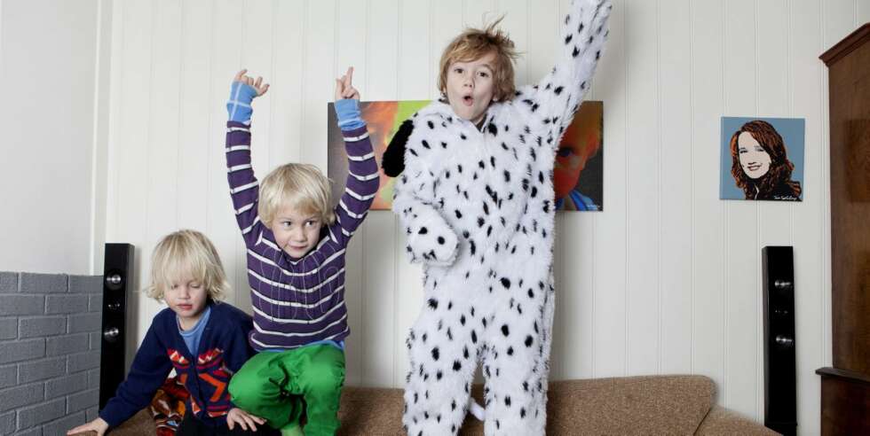 FULL FRES: I denne sofaen er det lov å utfolde seg! FULL FRES: I denne sofaen er det lov å utfolde seg!