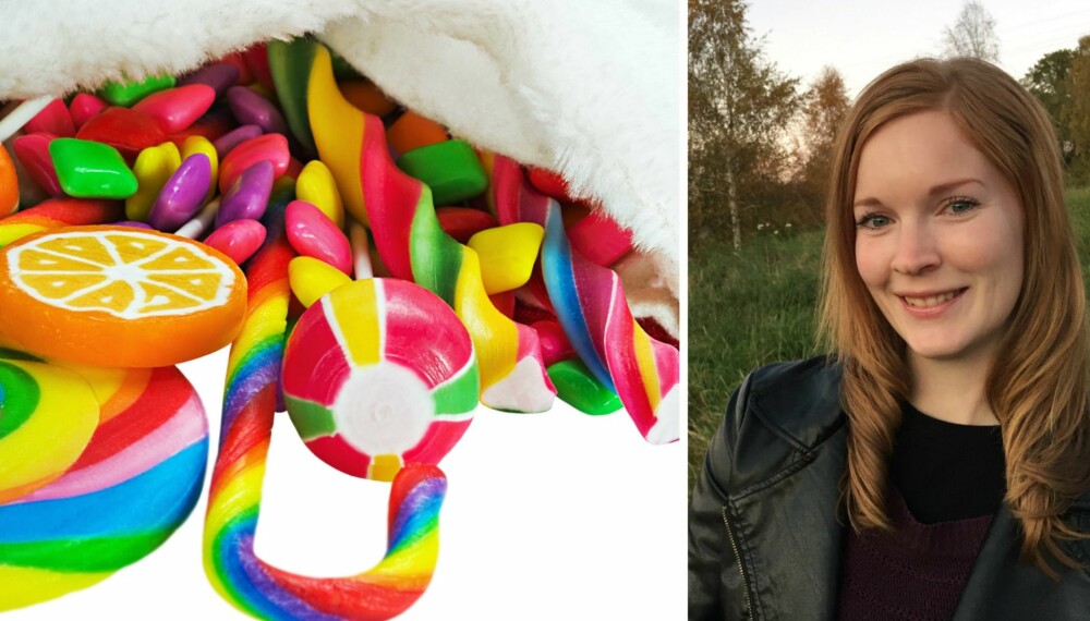MANGE SPESIELLE ANLEDNINGER: Når alle andre gir datteren min søtsaker, blir det ingen godterikvote igjen som jeg kan gi, skriver Ingrid Raknes Knutsen-Øy. MANGE SPESIELLE ANLEDNINGER: Når alle andre gir datteren min søtsaker, blir det ingen godterikvote igjen som jeg kan gi, skriver Ingrid Raknes Knutsen-Øy.