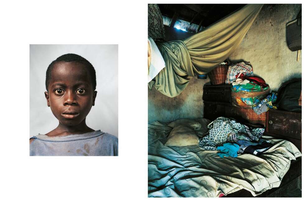 ELFENBENSKYSTEN: Denne ni år gamle gutten er flyktning fra Liberia, og går på en skole for tidligere barnesoldater. Han er foreldreløs, som mange av de andre barnesoldatene som ble rekruttert til borgerkrigen i Liberia. Når han blir stor, drømmer han om å bli lærer. ELFENBENSKYSTEN: Denne ni år gamle gutten er flyktning fra Liberia, og går på en skole for tidligere barnesoldater. Han er foreldreløs, som mange av de andre barnesoldatene som ble rekruttert til borgerkrigen i Liberia. Når han blir stor, drømmer han om å bli lærer.