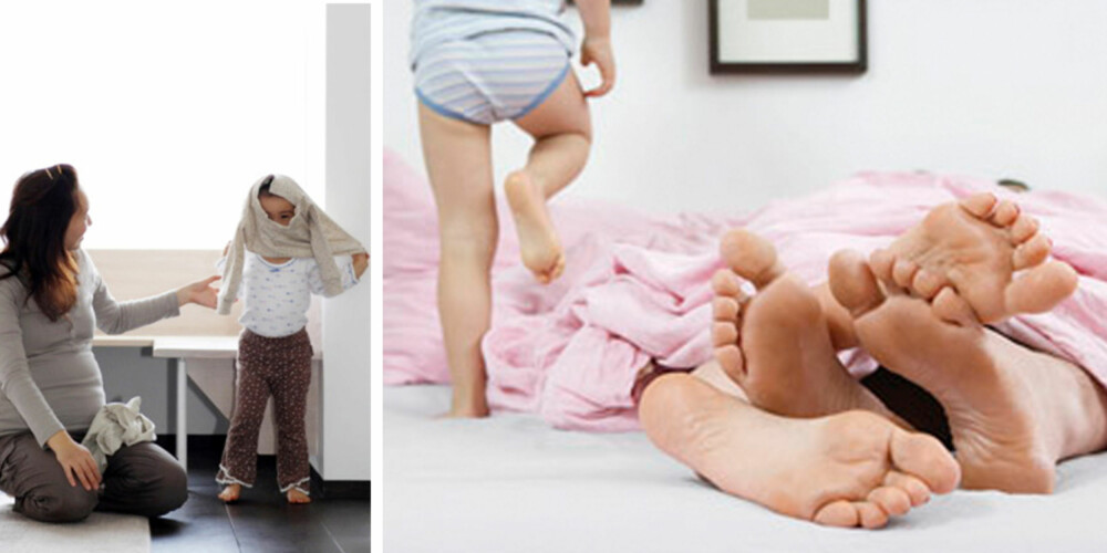 TØFFE TAK: Ikke bare kos å bli mamma. Sjekk den morsomme testen som forbereder deg på alle overraskelsene du har i vente. TØFFE TAK: Ikke bare kos å bli mamma. Sjekk den morsomme testen som forbereder deg på alle overraskelsene du har i vente.