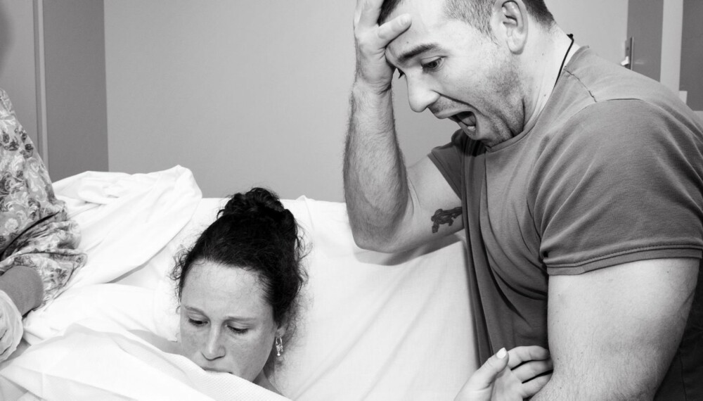 BLINKSKUDD: Rebecca og Jose får se babyen sin for første gang. De visste ikke på forhånd hvilket kjønn de ventet, og blir både glade og overrasket når de ser at det er en liten gutt. BLINKSKUDD: Rebecca og Jose får se babyen sin for første gang. De visste ikke på forhånd hvilket kjønn de ventet, og blir både glade og overrasket når de ser at det er en liten gutt.