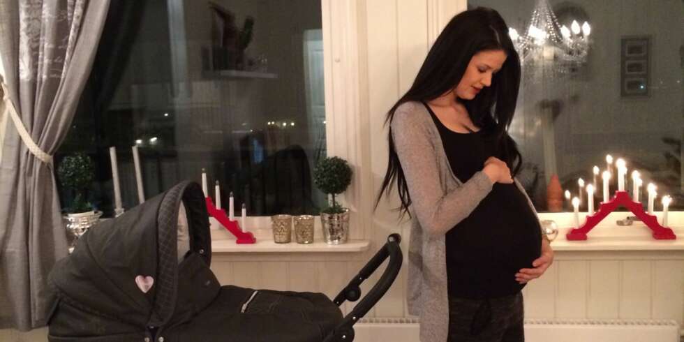 VILLE HA TO NAVN: Karoline Raflund bestemte seg tidlig for å gi babyen sin et dobbeltnavn. VILLE HA TO NAVN: Karoline Raflund bestemte seg tidlig for å gi babyen sin et dobbeltnavn.