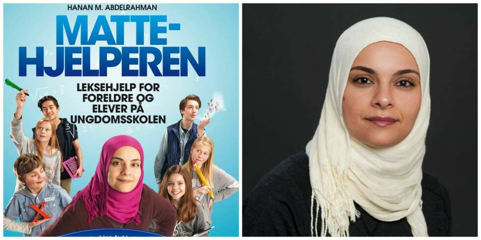 LEKSEHJELP: Mattelærer Hanan Abdelrahman brenner for å hjelpe ungdom til å mestre matte. Boka Mattehjelperen kom ut denne uken. LEKSEHJELP: Mattelærer Hanan Abdelrahman brenner for å hjelpe ungdom til å mestre matte. Boka Mattehjelperen kom ut denne uken.