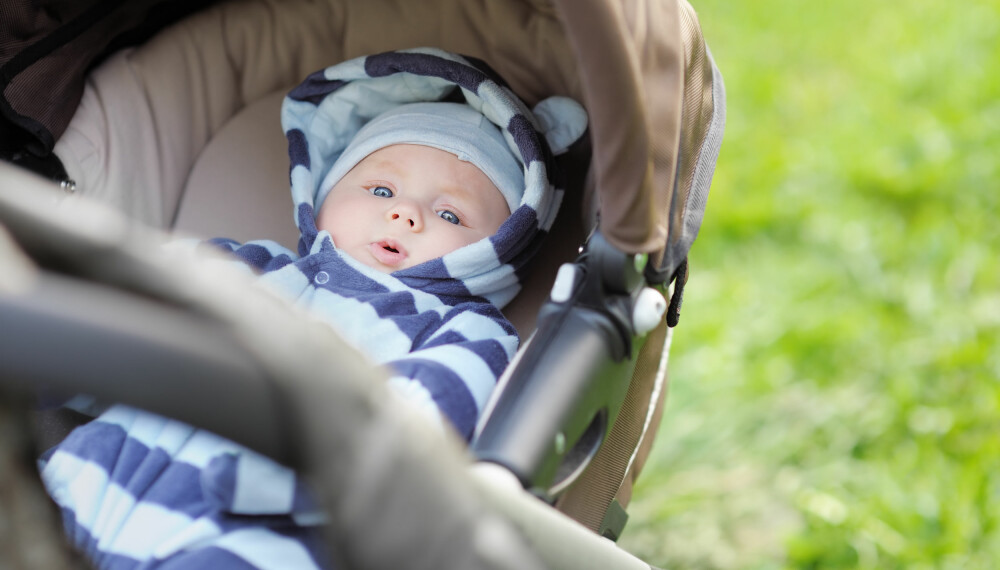 MUGG I BARNEVOGNEN: Barnevognen fungerer ofte som babyens andre soverom, så det er viktig at inneklimaet i vognen er godt. MUGG I BARNEVOGNEN: Barnevognen fungerer ofte som babyens andre soverom, så det er viktig at inneklimaet i vognen er godt.