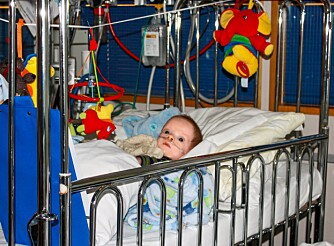 Jonas er like sta som mamma, noe som kom godt med de første dramatiske månedene av livet. Jonas er like sta som mamma, noe som kom godt med de første dramatiske månedene av livet.