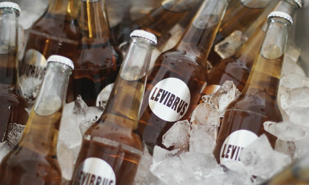 LEVIBRUS: Vanlig julebrus med personlig dekor. LEVIBRUS: Vanlig julebrus med personlig dekor.