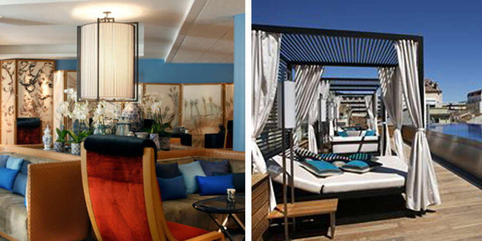 CANNES: På Five Hotel & Spa er alt klappet og klart for noen late dager. CANNES: På Five Hotel & Spa er alt klappet og klart for noen late dager.