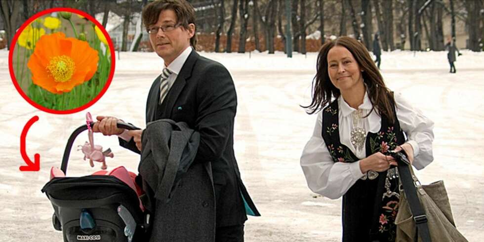 ORIGINALE: Morten Harket og samboer Inez Andersson har gitt datteren sin det spesielle navnet Karmen Poppy. Her de på vei inn io Slottskapellet og Emma Tallulahs dåp. ORIGINALE: Morten Harket og samboer Inez Andersson har gitt datteren sin det spesielle navnet Karmen Poppy. Her de på vei inn io Slottskapellet og Emma Tallulahs dåp.
