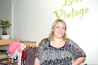 NY BUTIKK: I november i fjor startet Mari Nordstøm Jensen opp butikken Lille Vintage i Oslo. NY BUTIKK: I november i fjor startet Mari Nordstøm Jensen opp butikken Lille Vintage i Oslo.