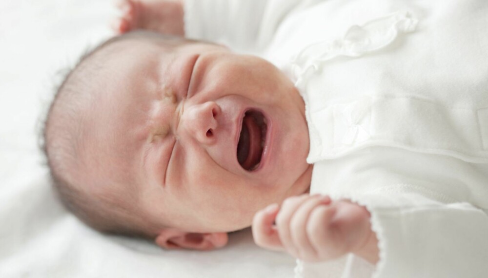INTENS GRÅT ØKER FAREN FOR VOLD: Forekomsten av Shaken Baby Syndrome har en topp ved samme alder som barn får kolikk, viser forskning. INTENS GRÅT ØKER FAREN FOR VOLD: Forekomsten av Shaken Baby Syndrome har en topp ved samme alder som barn får kolikk, viser forskning.