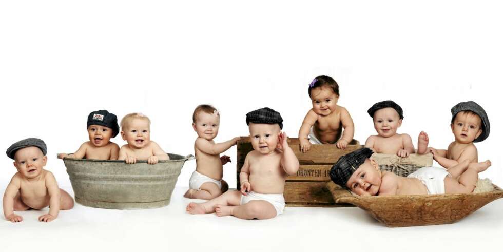 BABYFOTOGRAFERING: Flere profesjonelle fotografer har spesialisert seg på bilder av barselgrupper. BABYFOTOGRAFERING: Flere profesjonelle fotografer har spesialisert seg på bilder av barselgrupper.