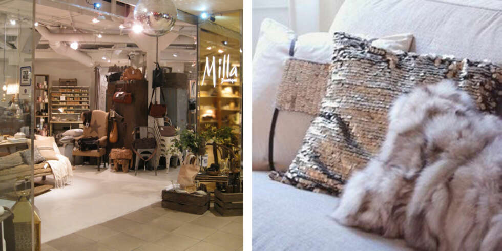 MILLA BOUTIQUE: Det er ikke uten grunn av stylister og interiørelskere ikke klarer å gå tomhendte fra Milla. MILLA BOUTIQUE: Det er ikke uten grunn av stylister og interiørelskere ikke klarer å gå tomhendte fra Milla.