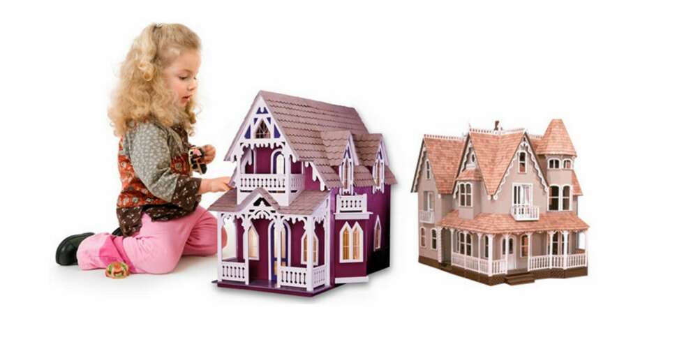 HERSKAPELIG: Dukkehus er en hobby som fenger både store og små, disse er fra Greenleaf Dollhouses. HERSKAPELIG: Dukkehus er en hobby som fenger både store og små, disse er fra Greenleaf Dollhouses.