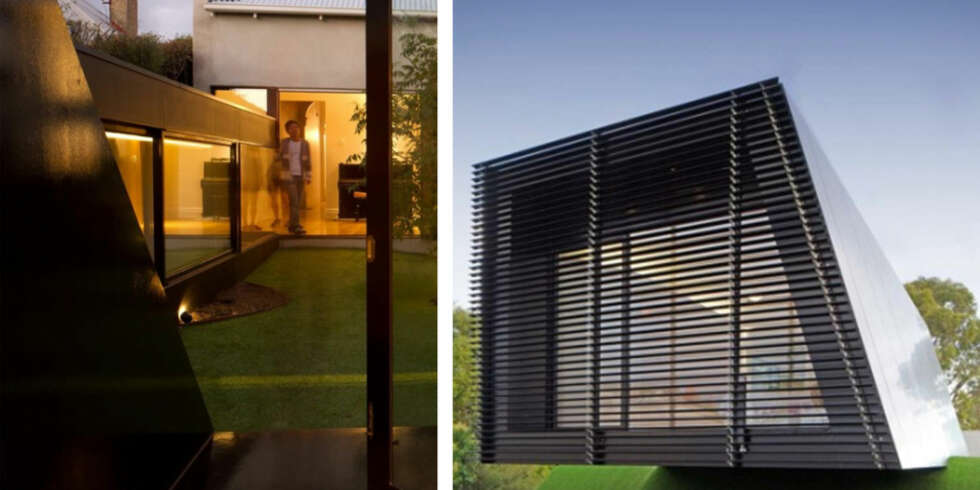 HUSETS HJERTE: Hagen, som nå havnet i midten av huset, er blitt det naturlige samlingssted for familien. HUSETS HJERTE: Hagen, som nå havnet i midten av huset, er blitt det naturlige samlingssted for familien.
