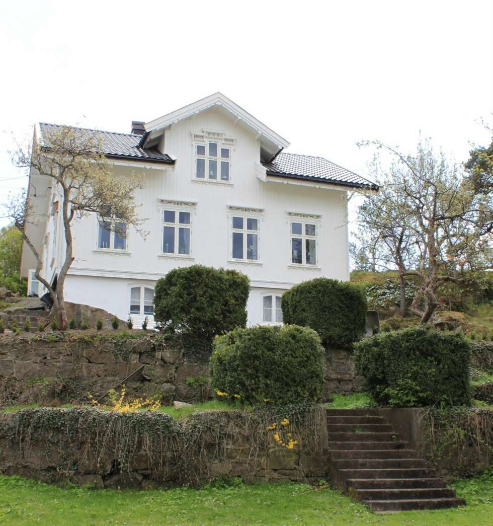 Klassisk skipperhus. Klassisk skipperhus.