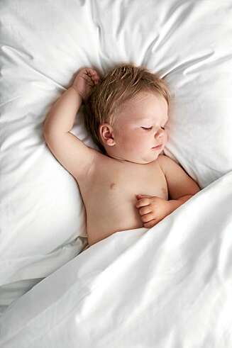 SOVER SØTT: Endelig er det ro på barnerommet. SOVER SØTT: Endelig er det ro på barnerommet.