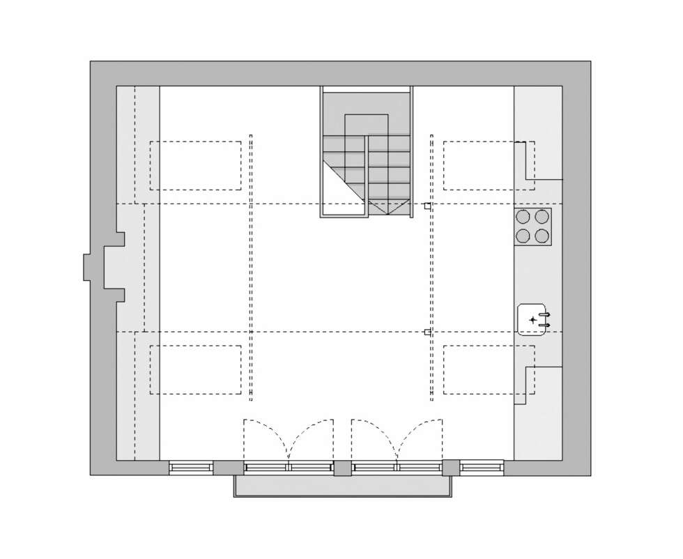 ANDRE ETASJE: I denne etasjen bestemte arkitektene seg for en åpen planløsning. ANDRE ETASJE: I denne etasjen bestemte arkitektene seg for en åpen planløsning.