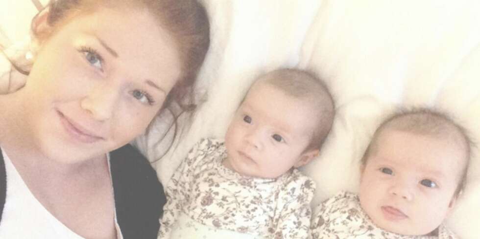 UNG MOR TIL TVILLINGER: - For mange er det nesten som det å få tvillinger er en sykdom og folks største mareritt. Mange sliter med å bli gravide og jeg er utrolig heldig som får lov til å være tvillingmamma, sier Lise. FOTO: Privat UNG MOR TIL TVILLINGER: - For mange er det nesten som det å få tvillinger er en sykdom og folks største mareritt. Mange sliter med å bli gravide og jeg er utrolig heldig som får lov til å være tvillingmamma, sier Lise. FOTO: Privat