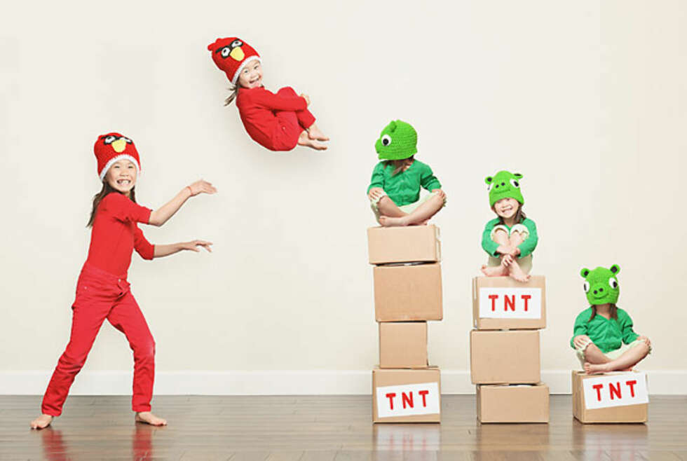 ANGRYBIRD: Hvem sier at man ikke kan bruke popkultur som inspirasjon til årets julekort? ANGRYBIRD: Hvem sier at man ikke kan bruke popkultur som inspirasjon til årets julekort?