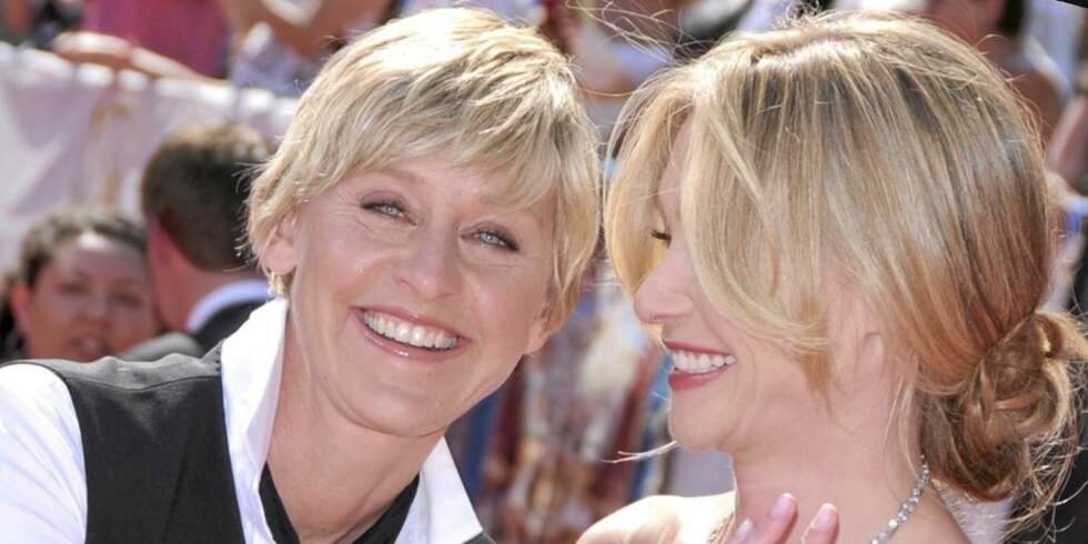 TILLIT: Ellen DeGeneres og Portia de Rossi har mer tillit enn Brad og Angelina. TILLIT: Ellen DeGeneres og Portia de Rossi har mer tillit enn Brad og Angelina.