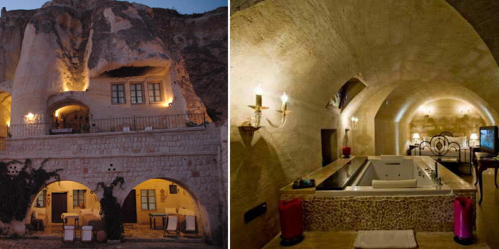 I EN GROTTE: Om du aldri har sovet i en grotte før, bør du sjekke inn her. I EN GROTTE: Om du aldri har sovet i en grotte før, bør du sjekke inn her.