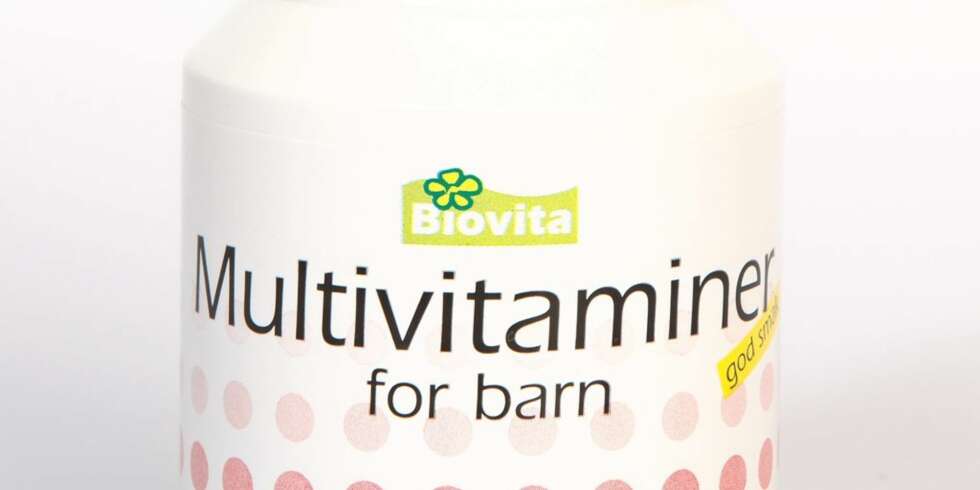 BIOVITA MULTIVITAMINER: Tyggetabletter som inneholder både vitaminer og mineraler. BIOVITA MULTIVITAMINER: Tyggetabletter som inneholder både vitaminer og mineraler.
