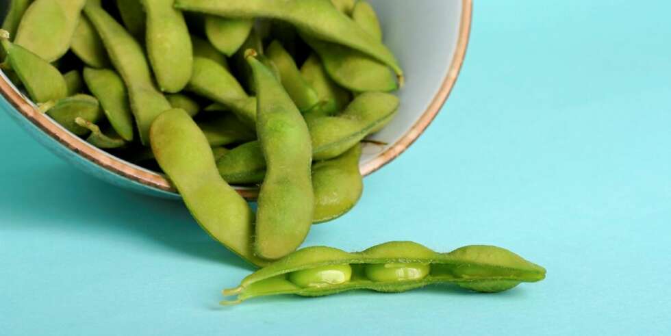 SOYABØNNER: Soyabønner er rike på protein og fiber SOYABØNNER: Soyabønner er rike på protein og fiber