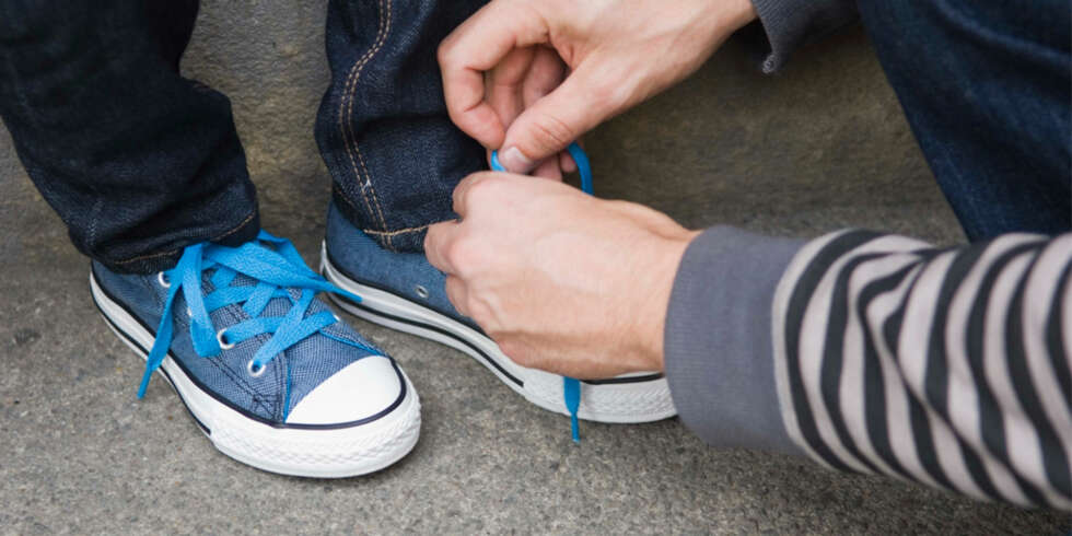 LÆRE SELV: Det kan være lettere å lære å knytte med enkelte typer lisser enn med andre. LÆRE SELV: Det kan være lettere å lære å knytte med enkelte typer lisser enn med andre.