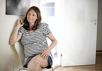 GLEDET SEG: Invild Nielsen gledet seg hver dag til å sette seg ned og skrive på boka mens minstemann lå og sov. GLEDET SEG: Invild Nielsen gledet seg hver dag til å sette seg ned og skrive på boka mens minstemann lå og sov.
