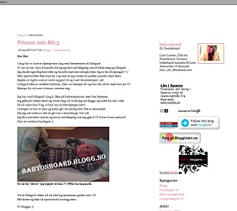 http://babyonboard.blogg.no/ http://babyonboard.blogg.no/