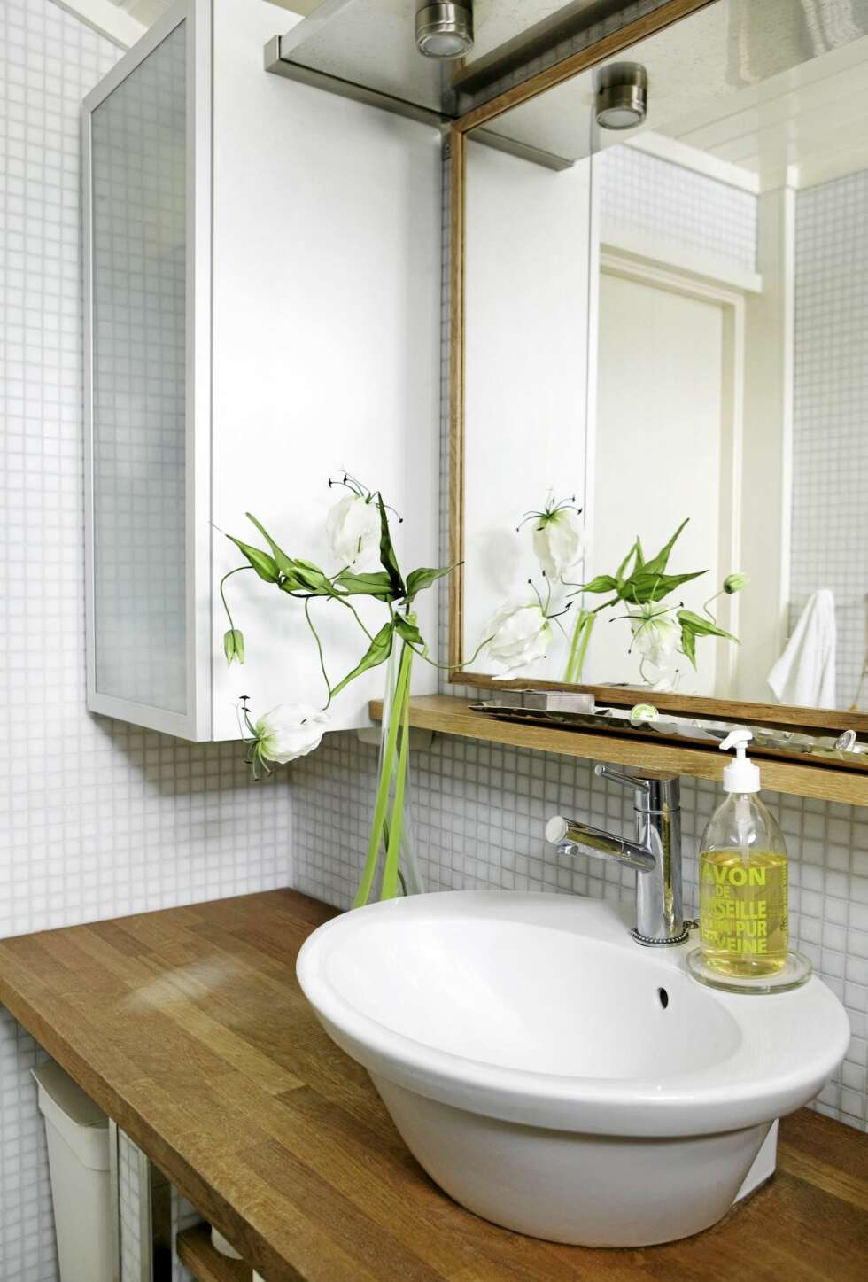 MATSJENDE MILJØ: Detaljene i det nye badet står til hverandre. MATSJENDE MILJØ: Detaljene i det nye badet står til hverandre.
