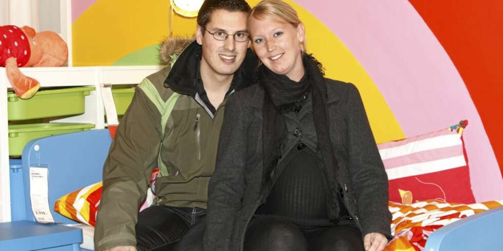 Christine Skurdal og Øystein Kristiansen har begge tatt vaksinen for å beskytte babyen. Christine Skurdal og Øystein Kristiansen har begge tatt vaksinen for å beskytte babyen.