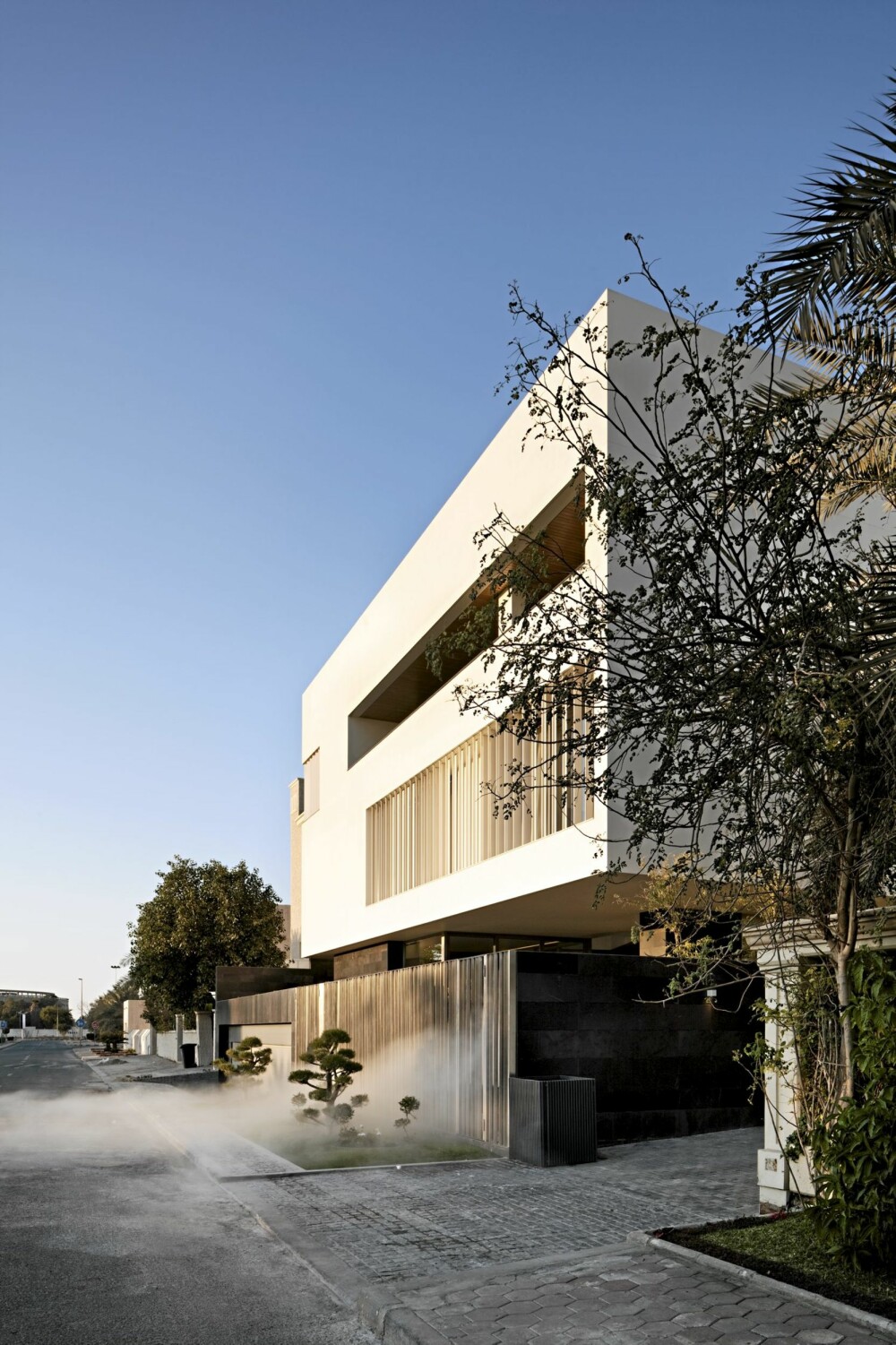 HEMMELIG HUS: Huset har fått navnet Secret House, ligger i Kuwait by og er tegnet av AGI architects HEMMELIG HUS: Huset har fått navnet Secret House, ligger i Kuwait by og er tegnet av AGI architects