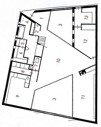 Grunnplan første etasje. Grunnplan første etasje.