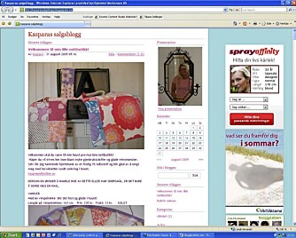 På Kasparas salgsblogg finner du flere inspirerende, hjemmelagde ting. På Kasparas salgsblogg finner du flere inspirerende, hjemmelagde ting.
