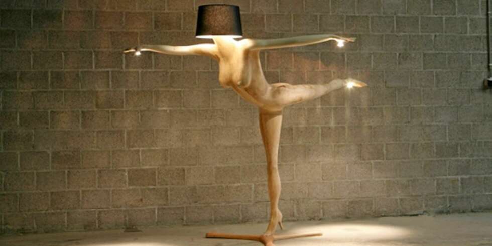 Danserinne lampe Danserinne lampe