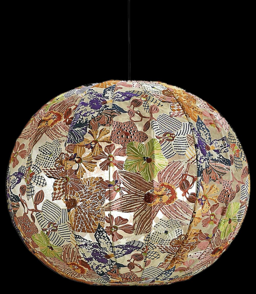 Taklampen Bubble Grande fra Missoni Home, kr 15 120. Taklampen Bubble Grande fra Missoni Home, kr 15 120.