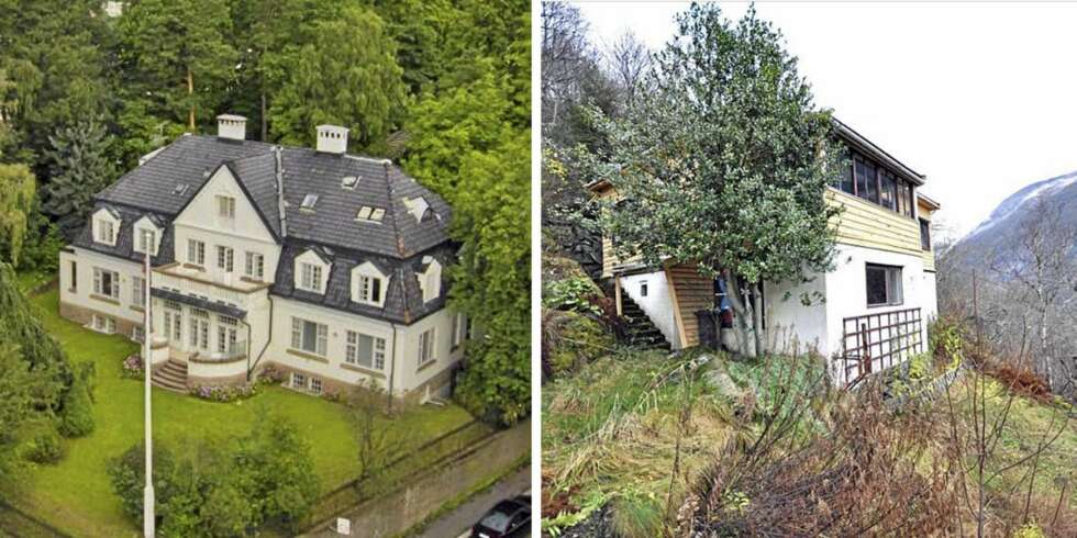 DYREST OG RIMELIGST: Landets for tiden dyreste bolig ligger på Frogner i Oslo og har en prisantydning på 39 millioner. For knappe fire promille av den pris får du et hus i åskant overfor Høyanger. DYREST OG RIMELIGST: Landets for tiden dyreste bolig ligger på Frogner i Oslo og har en prisantydning på 39 millioner. For knappe fire promille av den pris får du et hus i åskant overfor Høyanger.