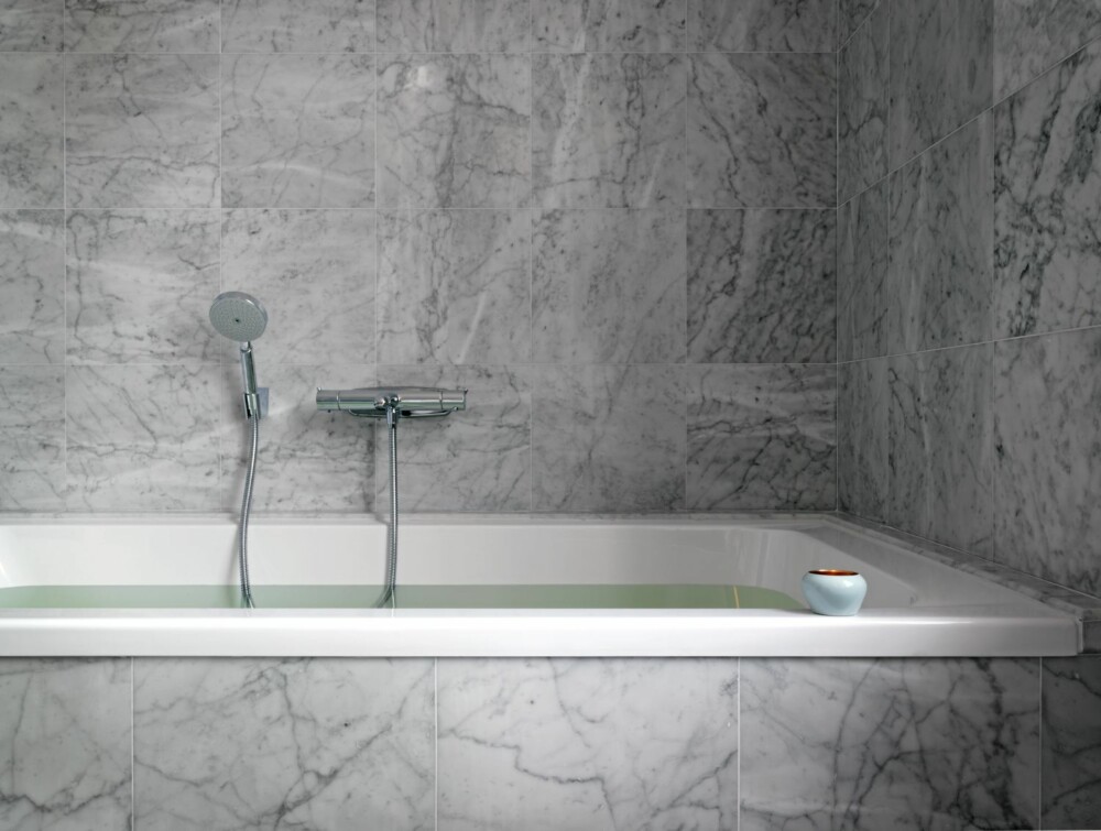 SOFISTIKERT MINIMALISME: Badet på Nobis Hotel er enkelt, men sofistikert bygget. SOFISTIKERT MINIMALISME: Badet på Nobis Hotel er enkelt, men sofistikert bygget.