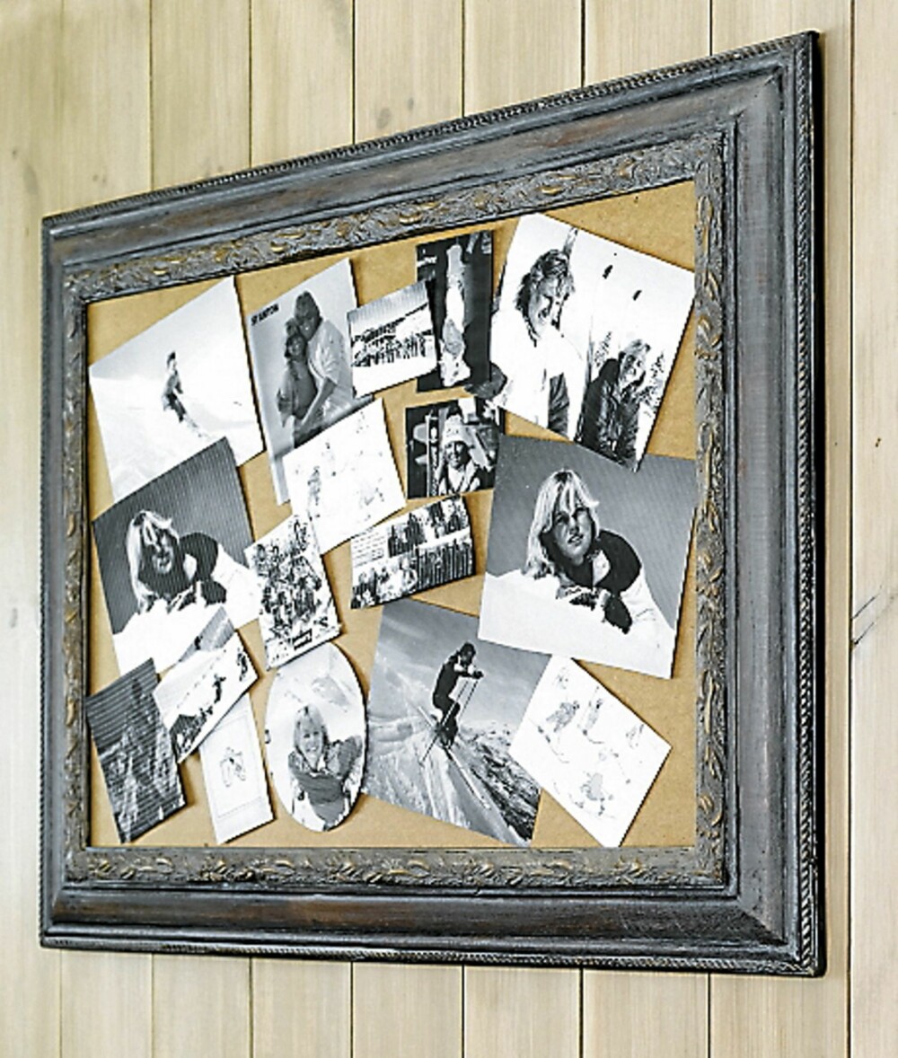 PERSONLIG VEGG: Vil du ha en vegg med et helt personlig preg kan du lage en bildecollage av ulike fotografier. Originalt og dekorativt. PERSONLIG VEGG: Vil du ha en vegg med et helt personlig preg kan du lage en bildecollage av ulike fotografier. Originalt og dekorativt.