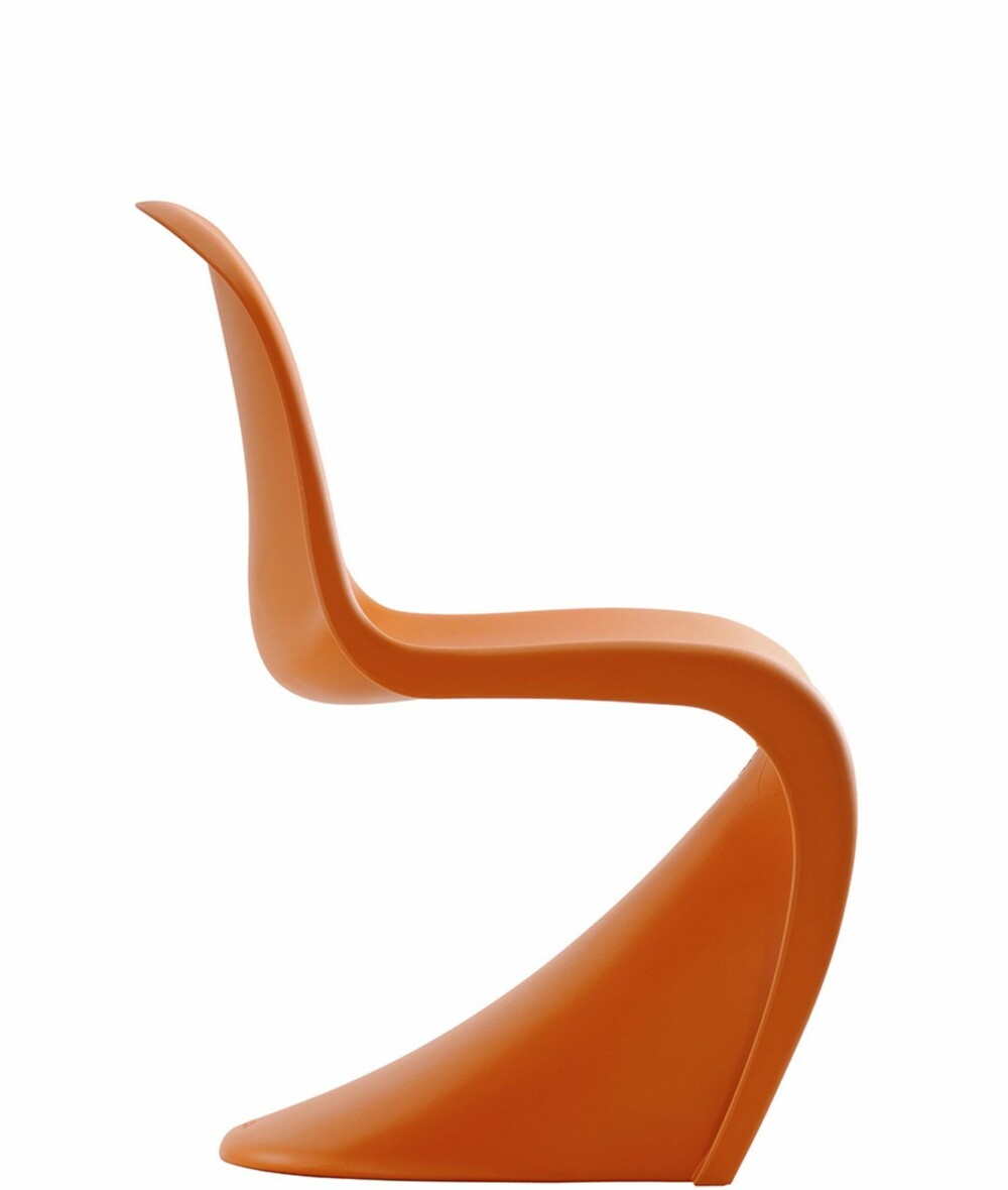 PANTON STOL: Hva med en designklassiker i sprek farge til den interiør og design glade PANTON STOL: Hva med en designklassiker i sprek farge til den interiør og design glade