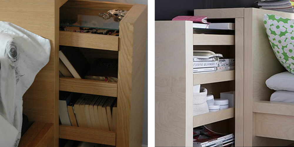 GJENNOMTENKT: Hodegavlen i Malm serien fra Ikea har smarte hyller som kan trekkes ut. GJENNOMTENKT: Hodegavlen i Malm serien fra Ikea har smarte hyller som kan trekkes ut.